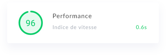 Performances Google Page Speed Insights